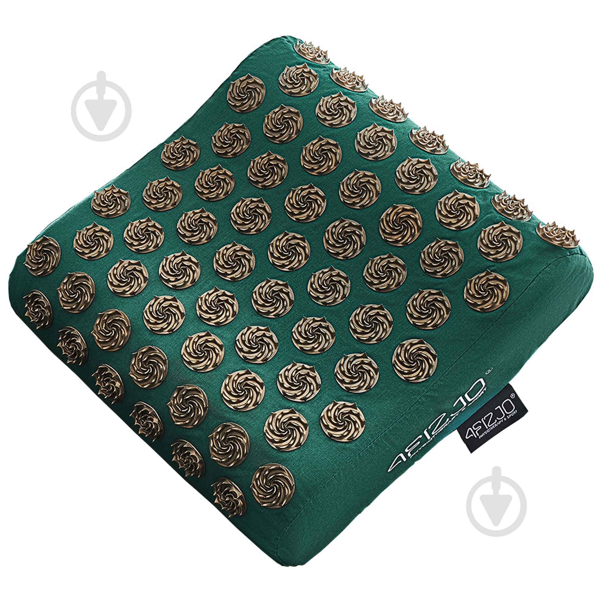 Коврик акупунктурный 4fizjo Подушка акупунктурная Ergo Аппликатор Кузнецова 4FJ0419 Navy Green/Gold - фото 2 Коврик акупунктурный 4fizjo Подушка акупунктурная Ergo Аппликатор Кузнецова 4FJ0419 Navy Green/Gold - фото 2