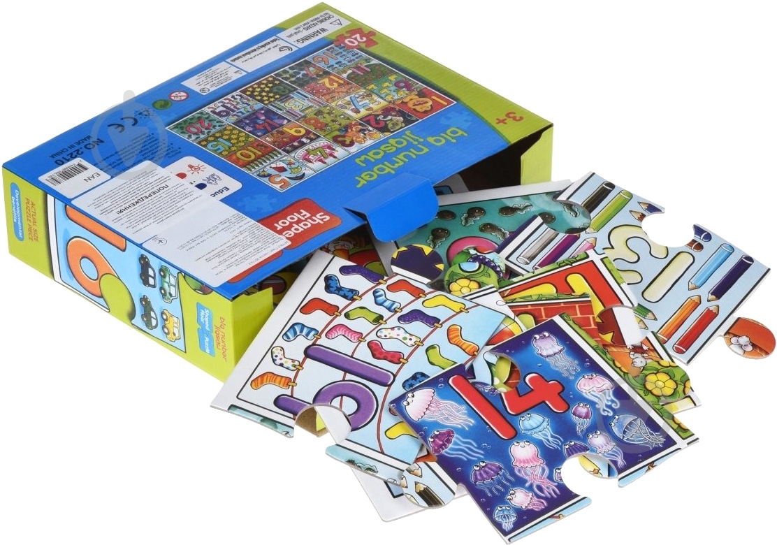 Пазл Same Toy Числа 2210Ut - фото 4