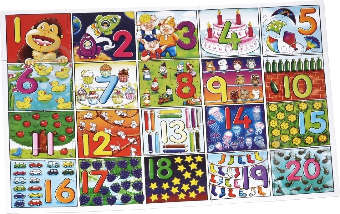 Пазл Same Toy Числа 2210Ut - фото 2