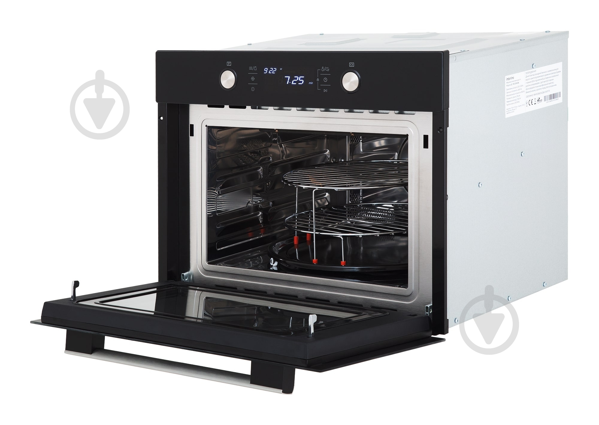 Духовой шкаф Interline GL 760 EXN BA с функцией микроволн - фото 4