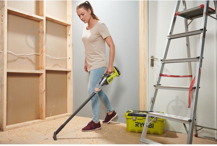 Пылесос аккумуляторный RYOBI с комплектом для пола (без АКБ и ЗУ) - фото 4 Пылесос аккумуляторный RYOBI с комплектом для пола (без АКБ и ЗУ) - фото 4