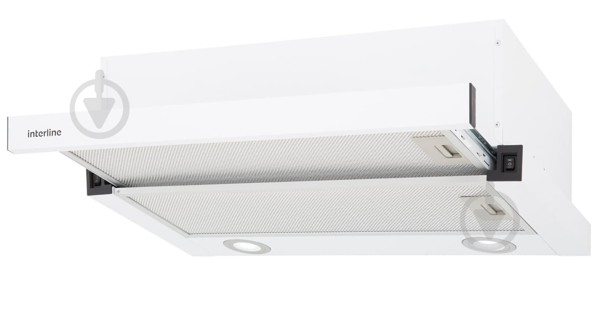 Витяжка Interline DELI WH A/60/2/T - фото 1