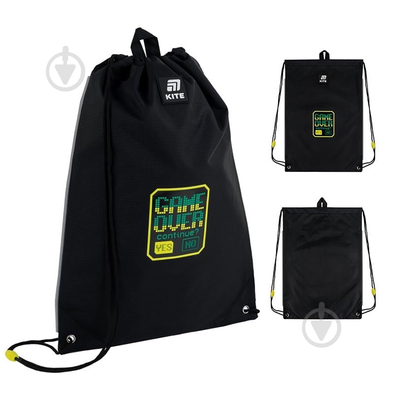 Сумка для обуви KITE 600M Game Over - фото 3 Сумка для обуви KITE 600M Game Over - фото 3