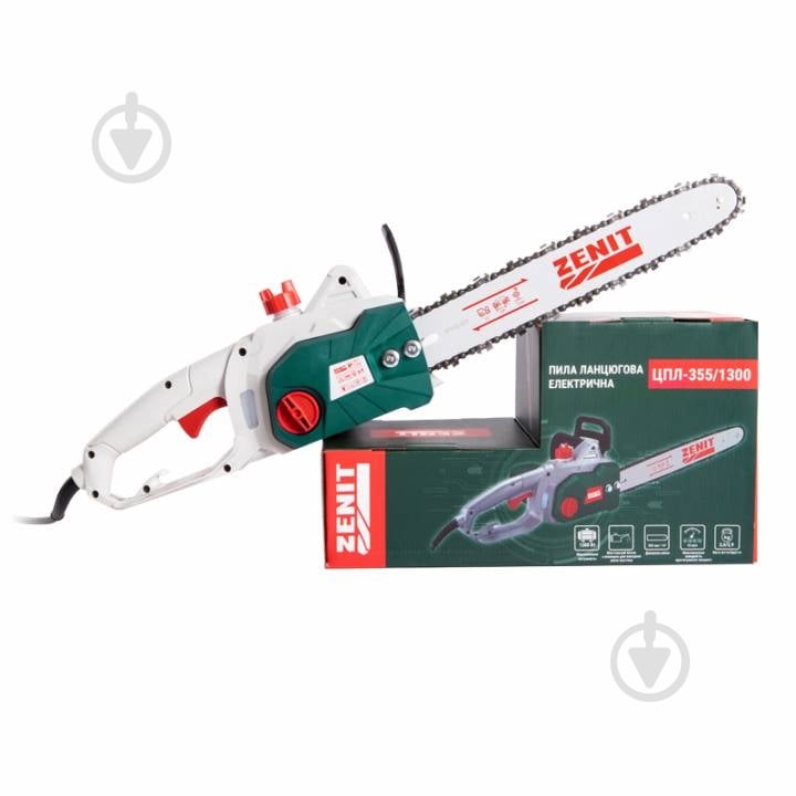 Пила цепная электрическая Зеніт ЦПЛ-355/1300 - фото 4 Пила цепная электрическая Зеніт ЦПЛ-355/1300 - фото 4