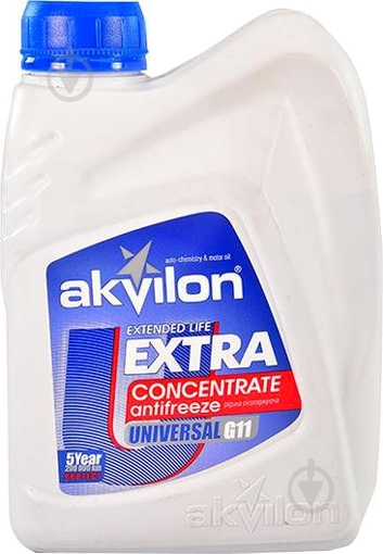 Антифриз AKVILON Ant Antifr Conc G11 концентрат 1 кг синий (AKVILON ANTIFR CONC 1KG) - фото 1