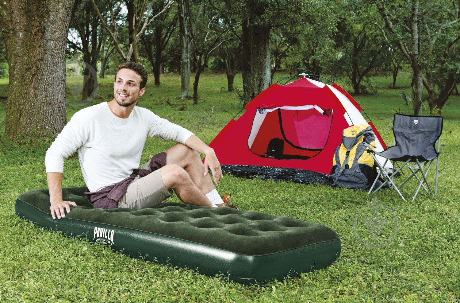 Матрас Bestway green 185х76 см зеленый - фото 7