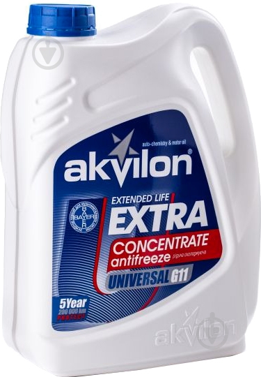 Антифриз AKVILON Ant Antifr Conc G11 концентрат 4,5 кг синий (AKVILON ANTIFR CONC 4.5KG) - фото 1