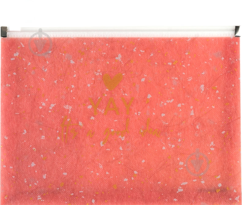 Папка на молнии zip-lock А4+ Shade Coral Axent - фото 1
