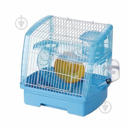 Клітка для гризунів AnimAll 26х21х26 см блакитна Р 1107 - фото 1 Клітка для гризунів AnimAll 26х21х26 см блакитна Р 1107 - фото 1