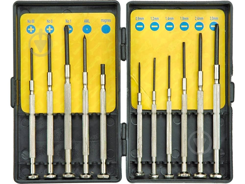 Набір викруток Vorel 11 шт. 64330 - фото 1 Набір викруток Vorel 11 шт. 64330 - фото 1