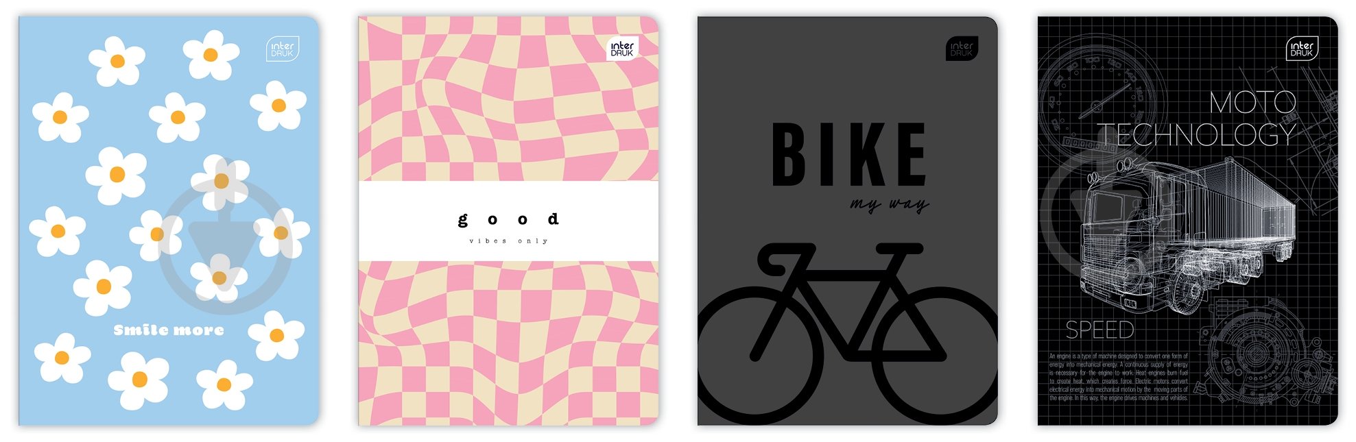 Блокнот А5 60 чистый лист в ассортименте - фото 1 Блокнот А5 60 чистый лист в ассортименте - фото 1