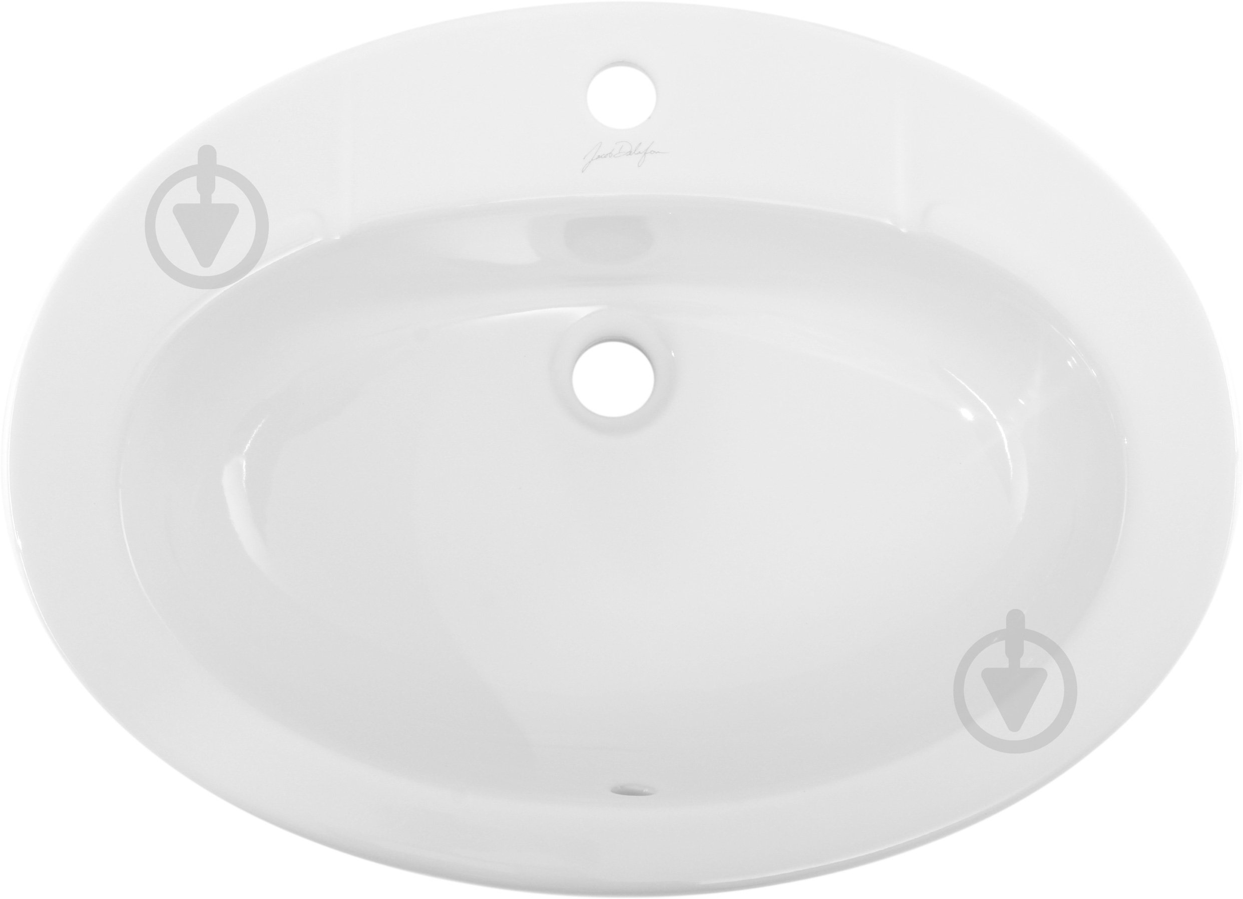 Умывальник Jacob Delafon Ovale Dessus E1273-00 - фото 2