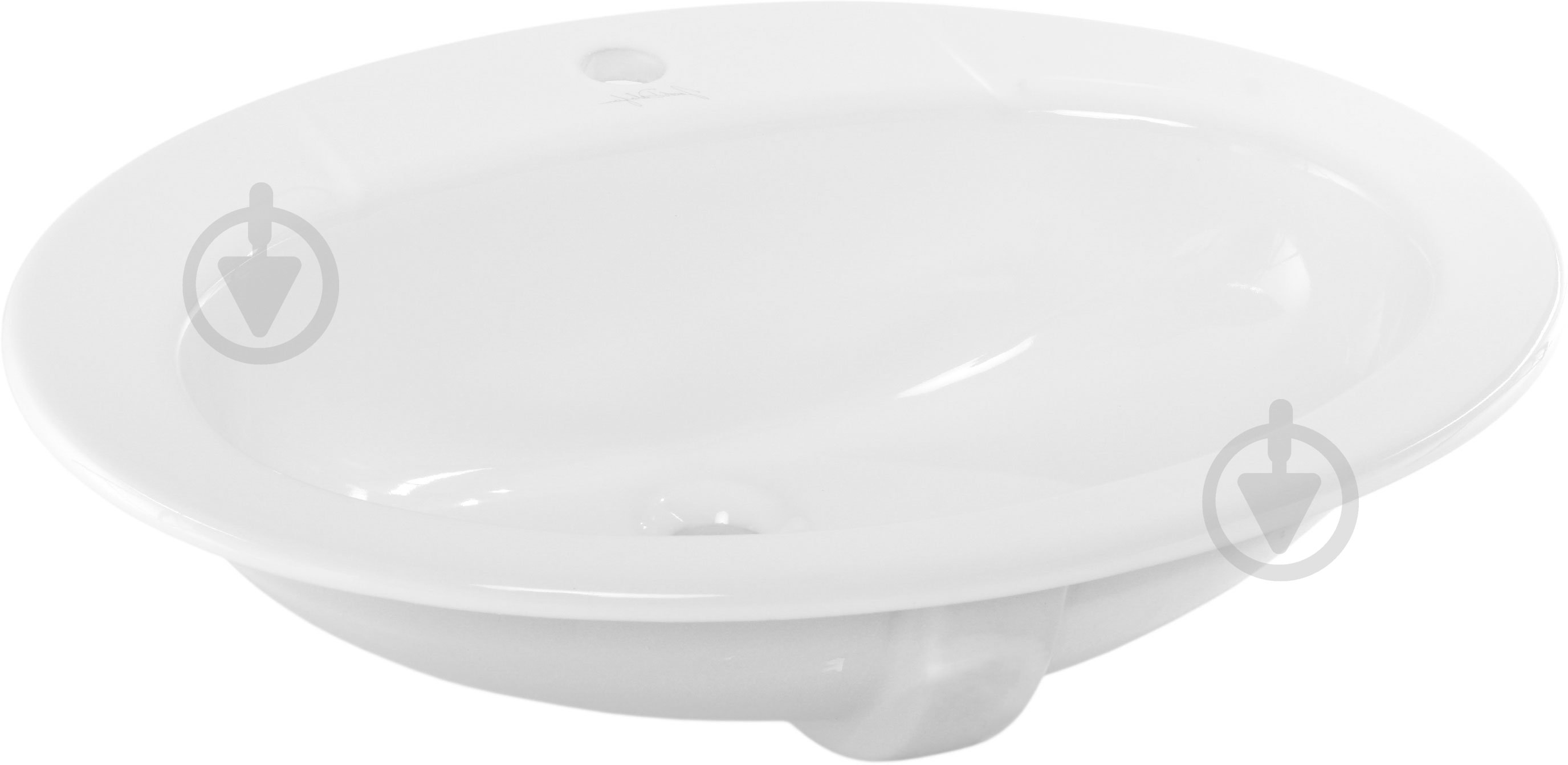 Умывальник Jacob Delafon Ovale Dessus E1273-00 - фото 1