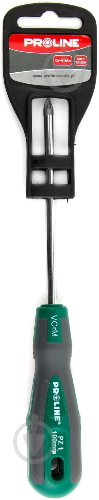Отвертка Proline Soft-Touch PZ1×100 мм 10172 - фото 2