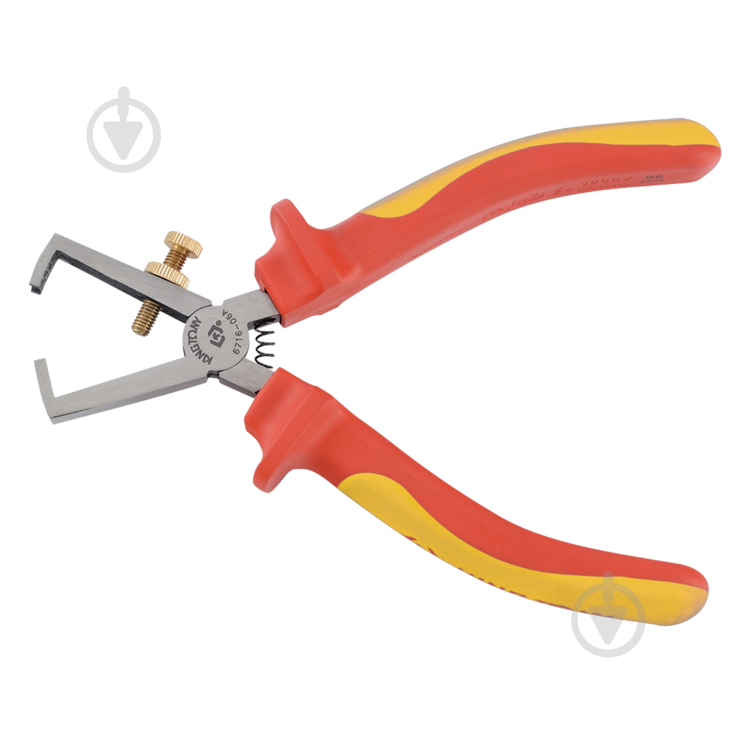 Кліщі для зняття ізоляції KING TONY VDE 6-1/4" 6716-06A - фото 1