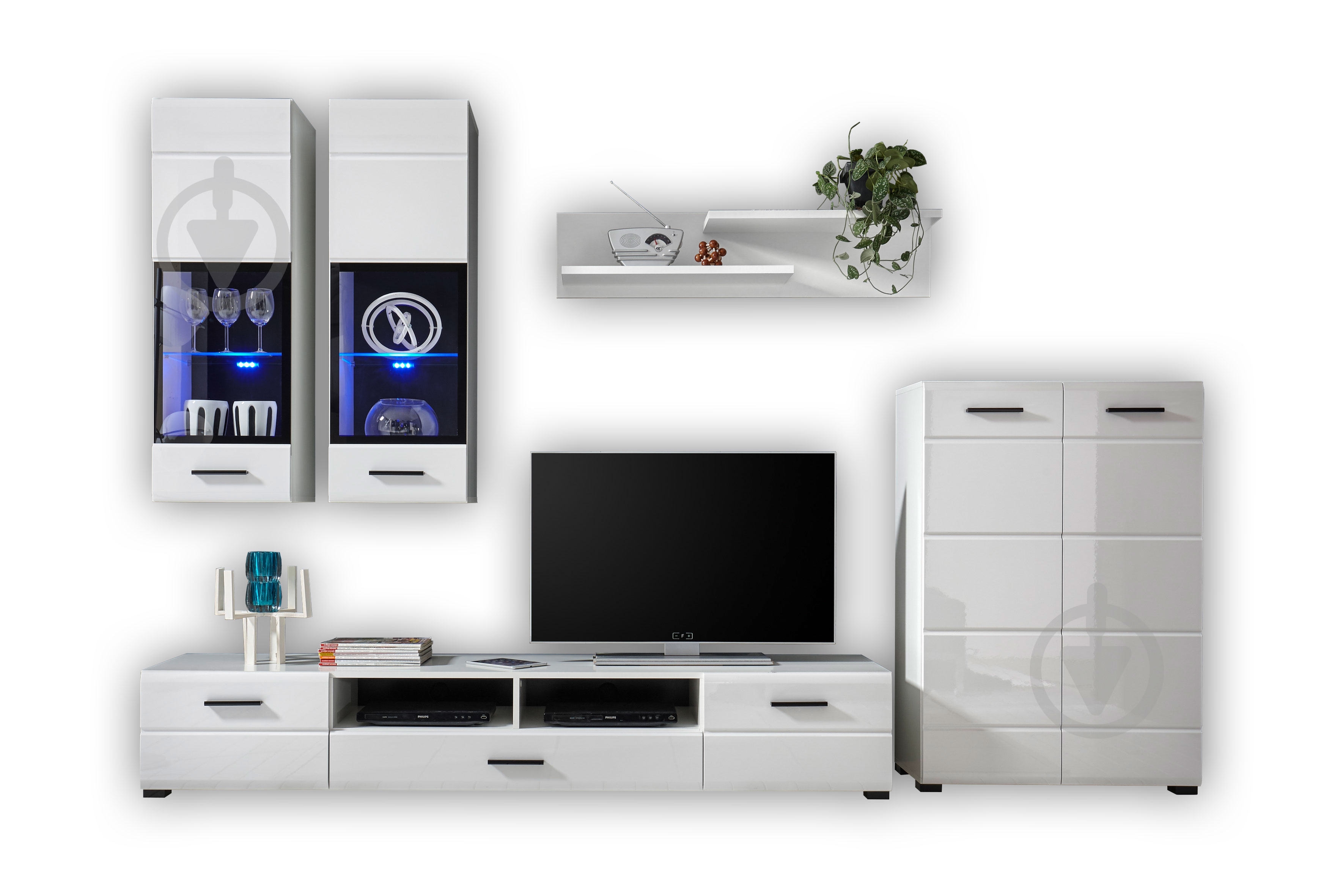 Набір Аляска BRW Україна білий глянець - фото 3