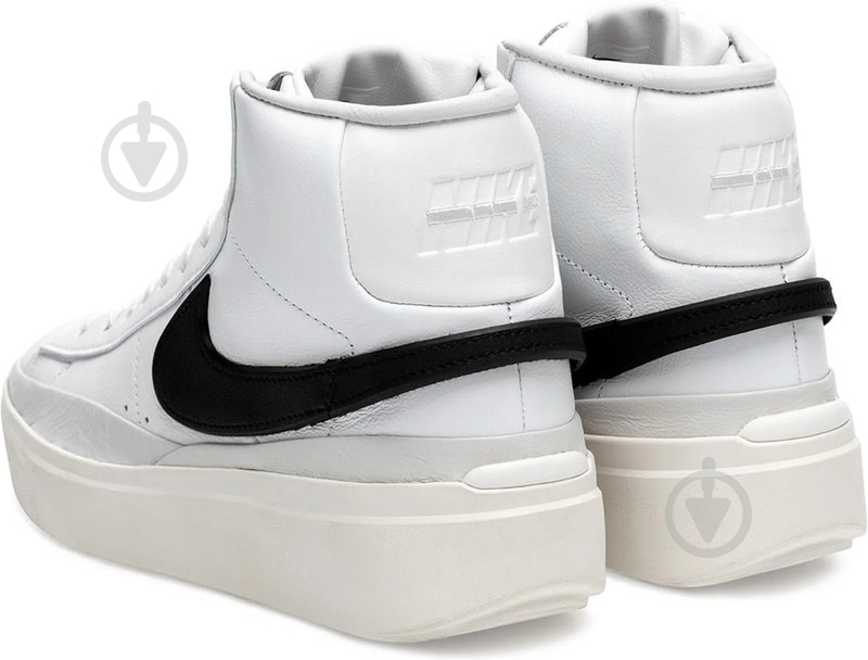 Кеды Nike BLAZER PHANTOM MID DX5800-100 р.45 белый - фото 3 Кеды Nike BLAZER PHANTOM MID DX5800-100 р.45 белый - фото 3