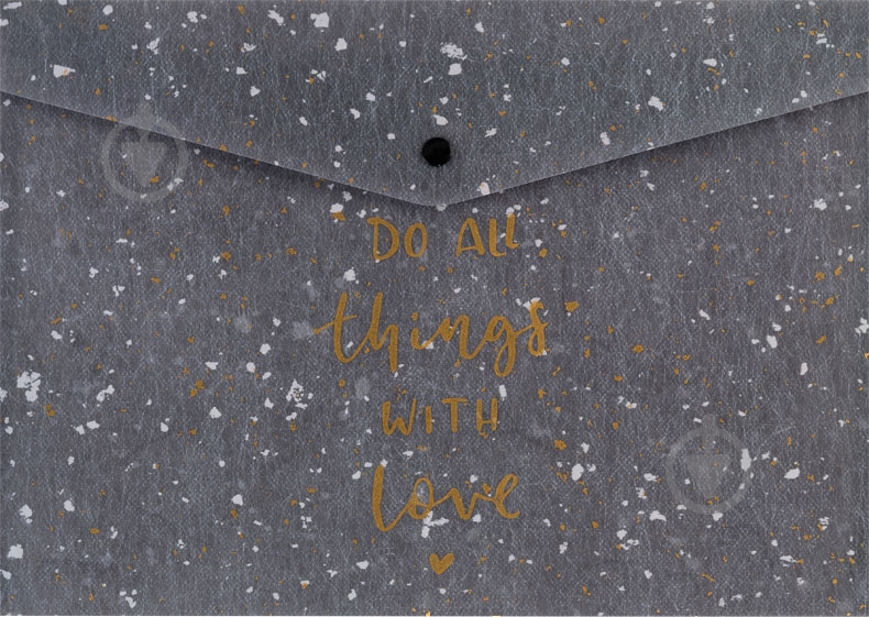 Папка zip-lock А5+ Shade Gray Axent - фото 1