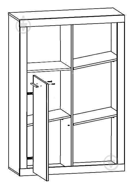 Набор Сансет BRW Україна дуб сонома - фото 5 Набор Сансет BRW Україна дуб сонома - фото 5