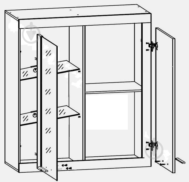 Набор Сансет BRW Україна дуб сонома - фото 4 Набор Сансет BRW Україна дуб сонома - фото 4