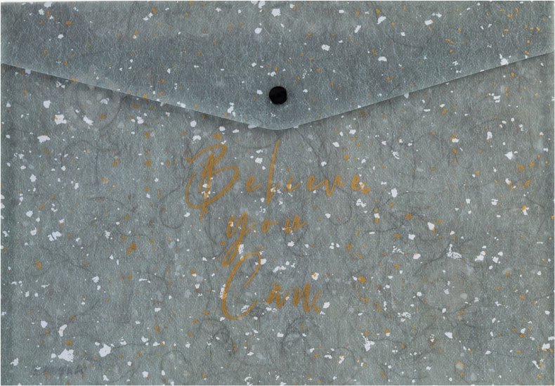 Папка zip-lock А5+ Shade Green Axent - фото 1