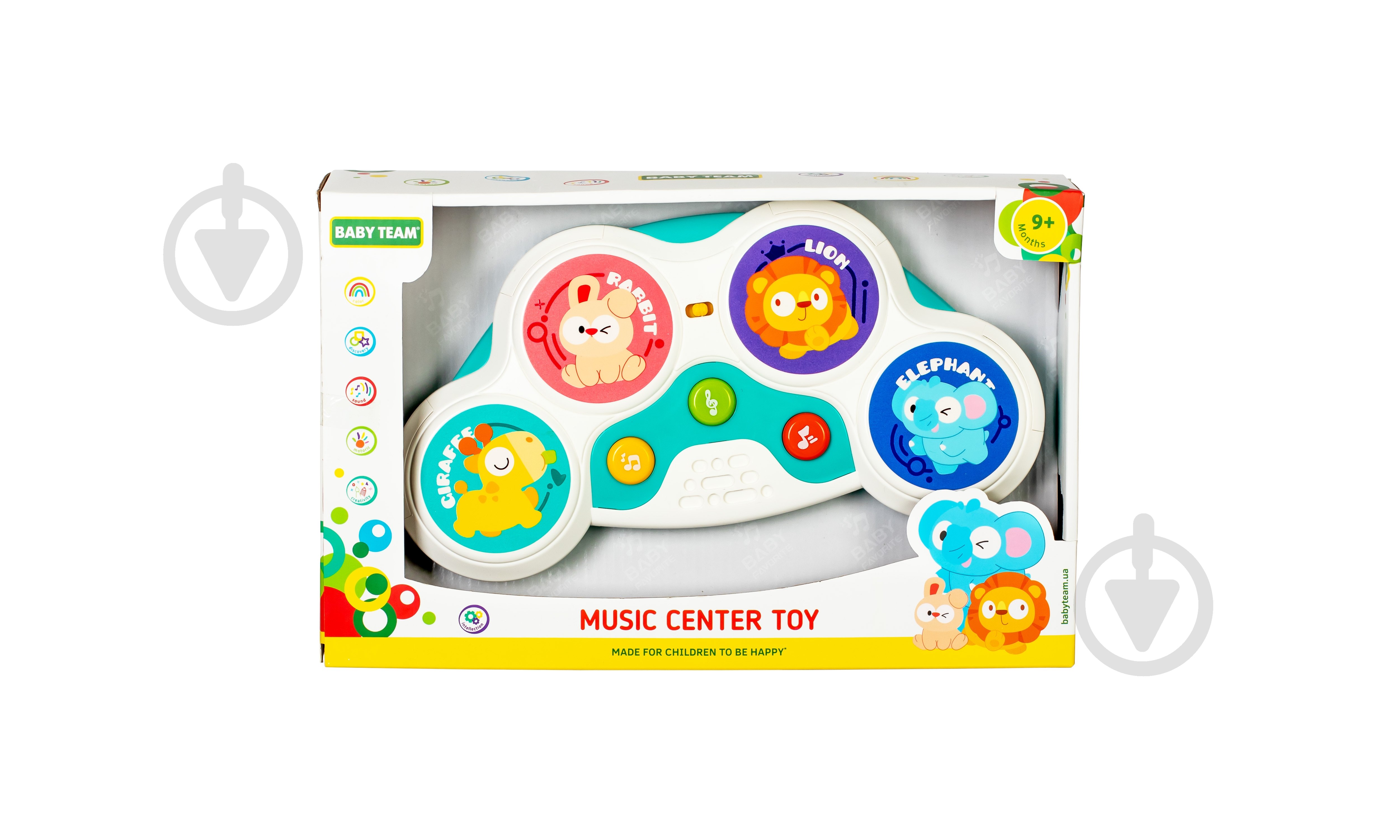 Іграшка музична Baby Team Музичний центр 8656 - фото 5 Іграшка музична Baby Team Музичний центр 8656 - фото 5