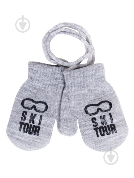 Рукавицы YO! р.10 /серый меланж - фото 1 Рукавицы YO! р.10 /серый меланж - фото 1