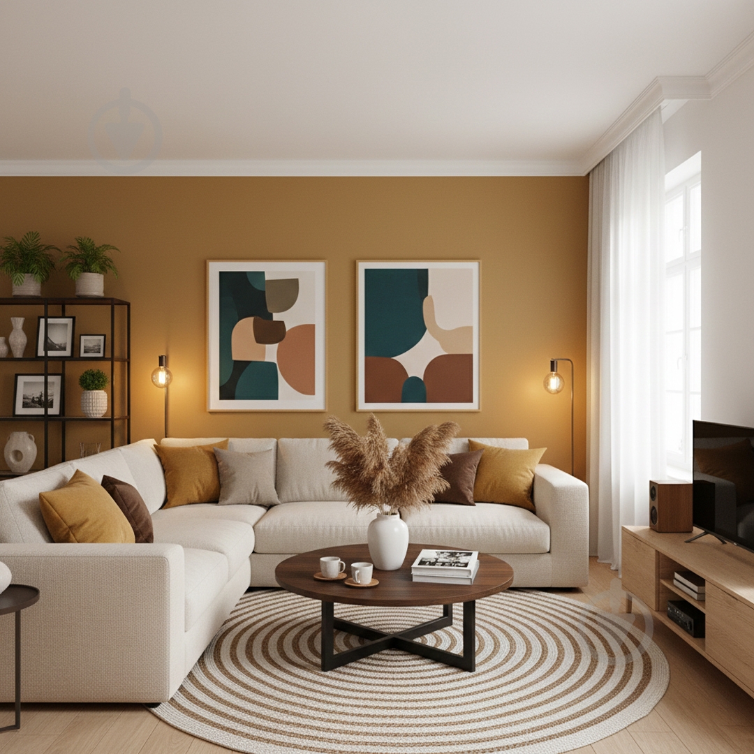 Фарба керамічна MAGNAT PRO Ceramic Superior 7 шовковистий мат NCS S 2030-Y30R 2,7 л - фото 6 Фарба керамічна MAGNAT PRO Ceramic Superior 7 шовковистий мат NCS S 2030-Y30R 2,7 л - фото 6