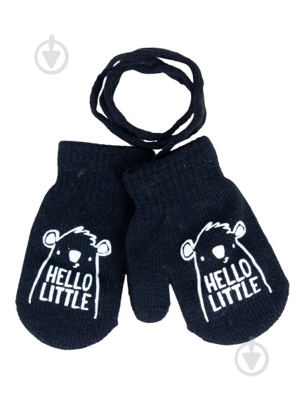 Рукавицы YO! р.10 /темно-синий - фото 1