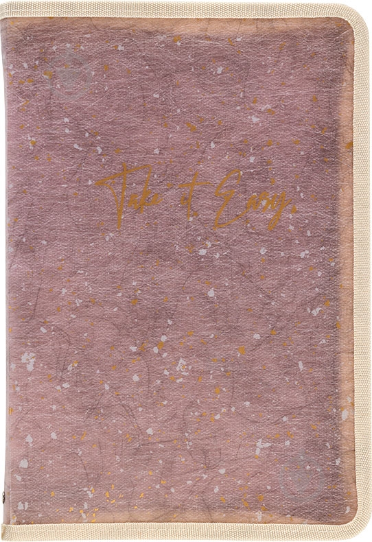Папка на молнии объемная А5+ Shade Violet Axent - фото 1
