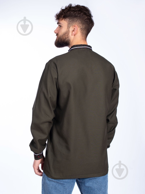 Вышиванка Эдельвика зеленый р. 2XL 170-23/00 - фото 5