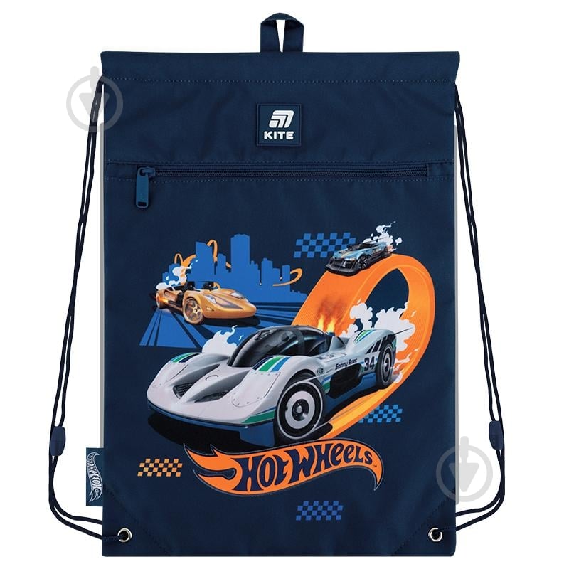 Сумка для обуви KITE 601M-3 Hot Wheels - фото 1 Сумка для обуви KITE 601M-3 Hot Wheels - фото 1
