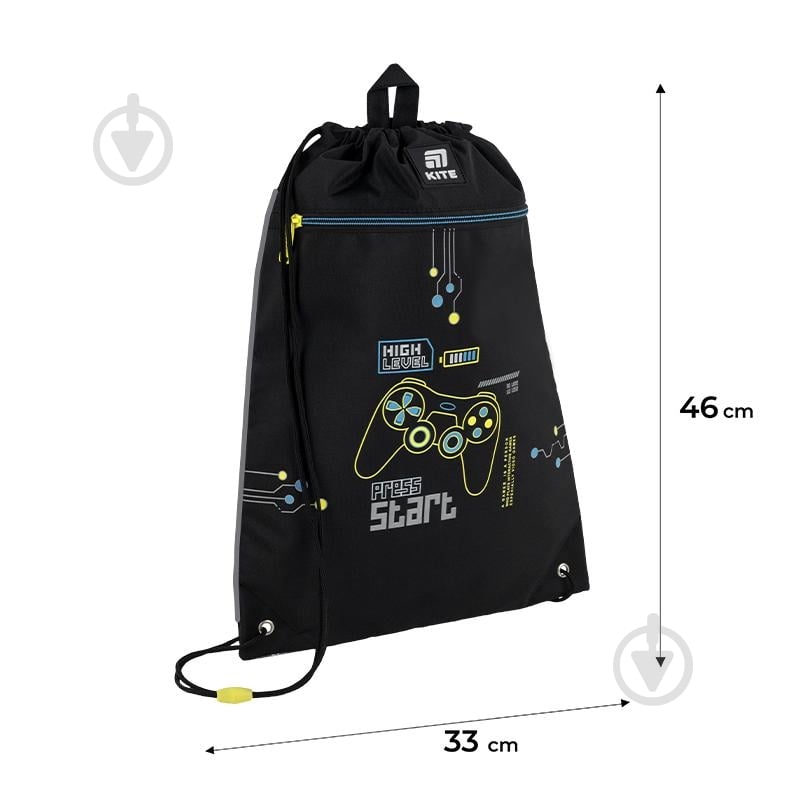 Сумка для обуви KITE 601M Good Game - фото 2 Сумка для обуви KITE 601M Good Game - фото 2