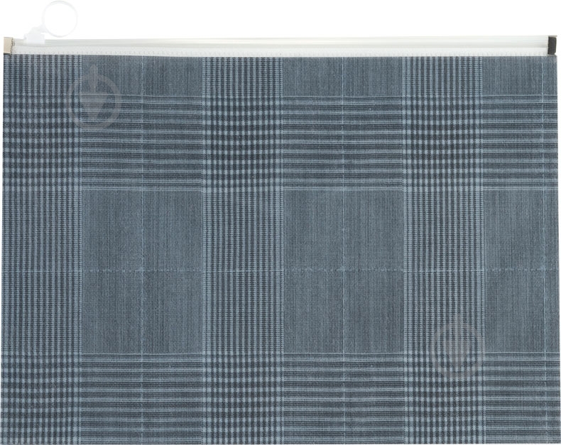 Папка на молнии zip-lock А4+ Tartan Blue Axent - фото 1