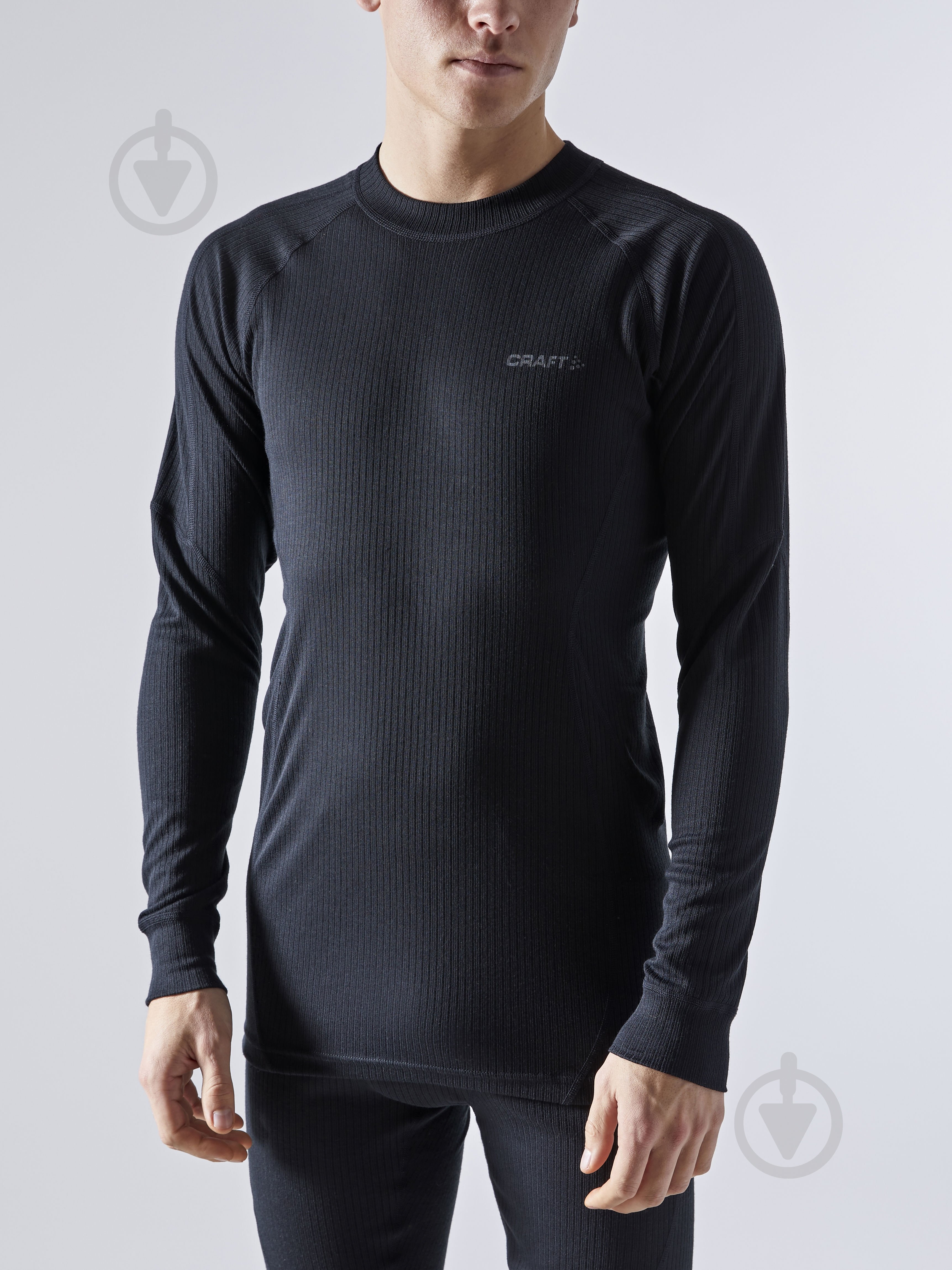 Комплект термобелья Craft CORE DRY BASELAYER SET M 1909707-999000 р.2XL черный - фото 2