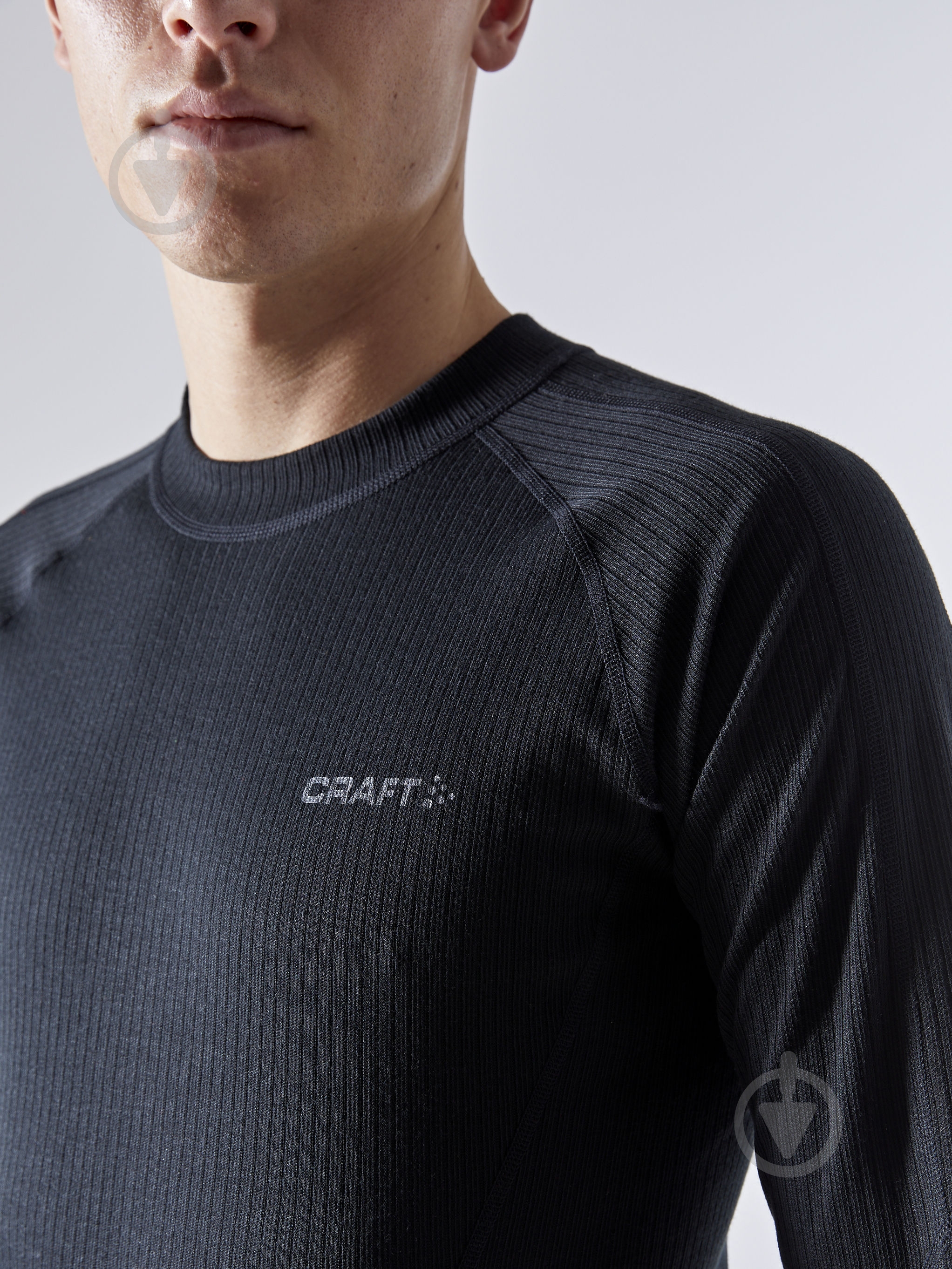 Комплект термобелья Craft CORE DRY BASELAYER SET M 1909707-999000 р.2XL черный - фото 5