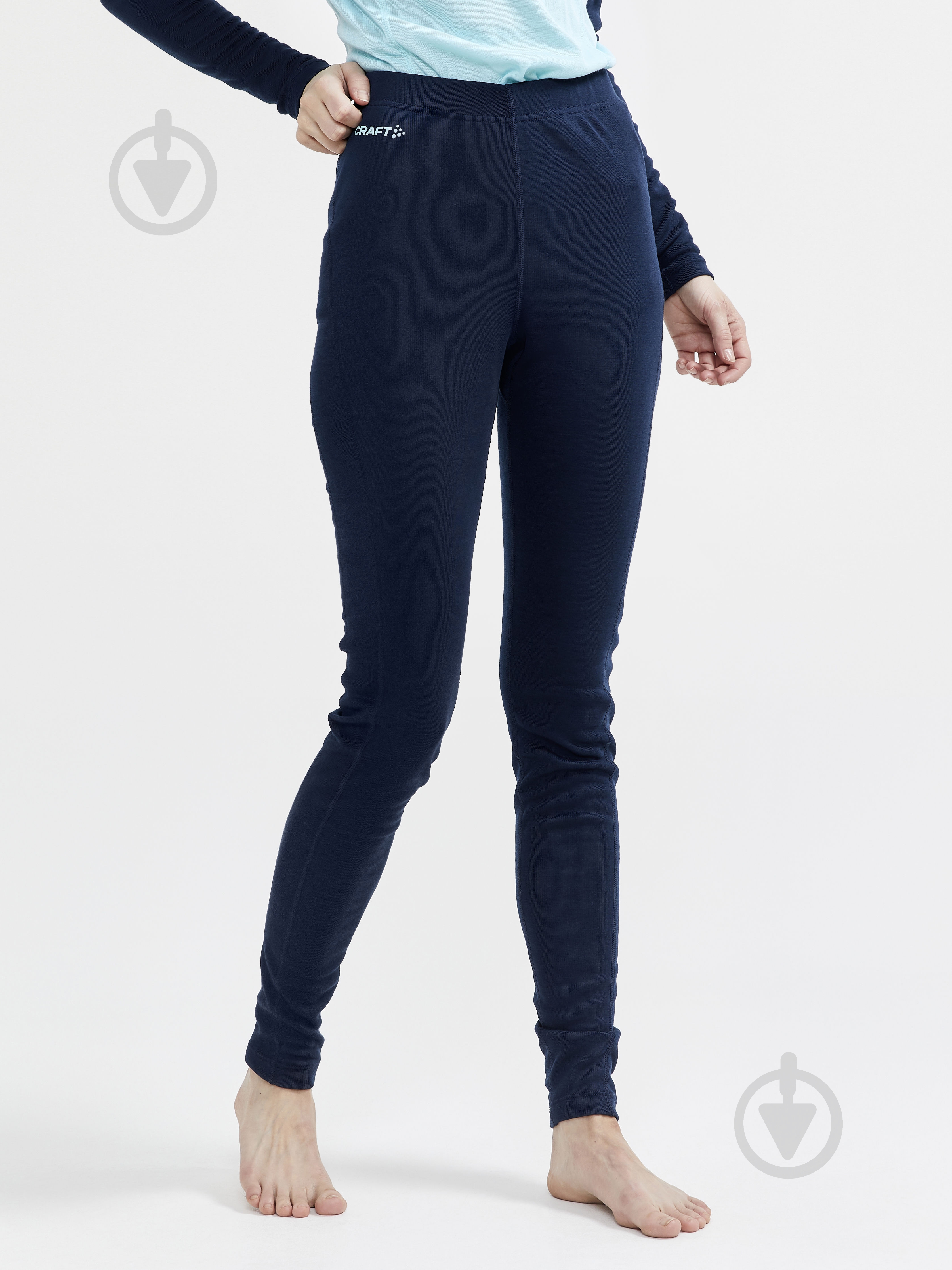 Комплект термобелья Craft CORE WARM BASELAYER SET W 1909708-396319 р.XS темно-синий - фото 5