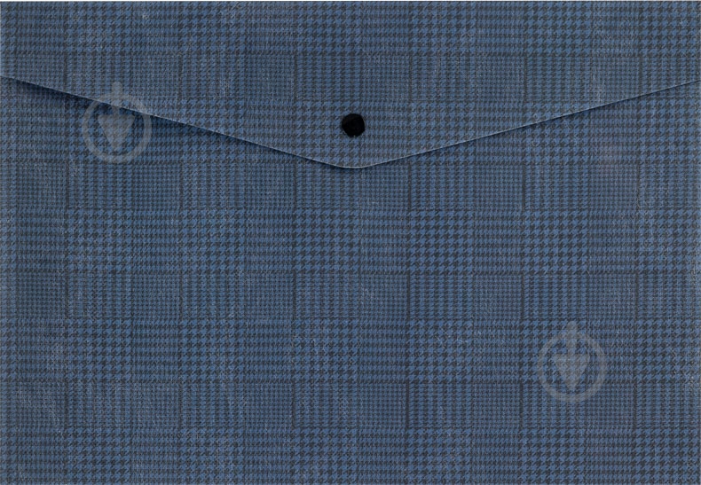 Папка на кнопке А4+ Tartan Blue Axent - фото 1