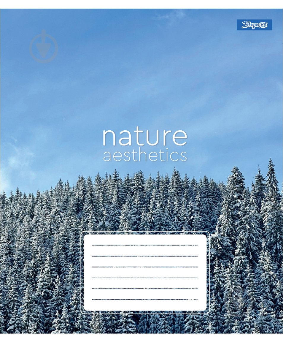 Зошит шкільний Nature aesthetics 36 аркушів у клітинку 1 вересня - фото 4