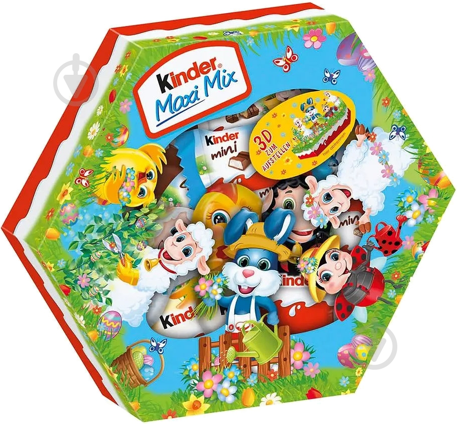 Шоколадные конфеты Kinder Kinder Maxi Mix Easter 143 г - фото 2