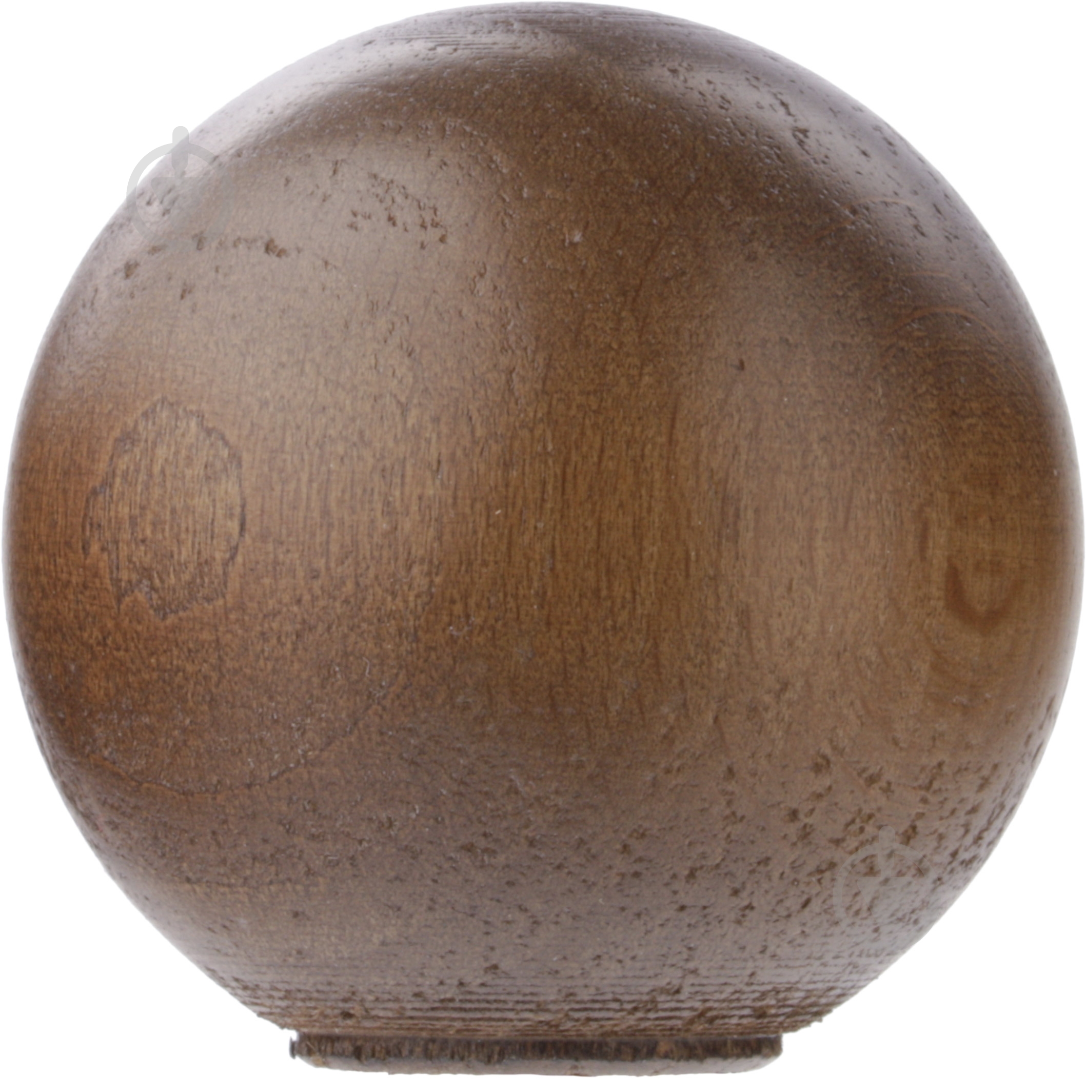 Шар для соединения перила в цвете орех - фото 1