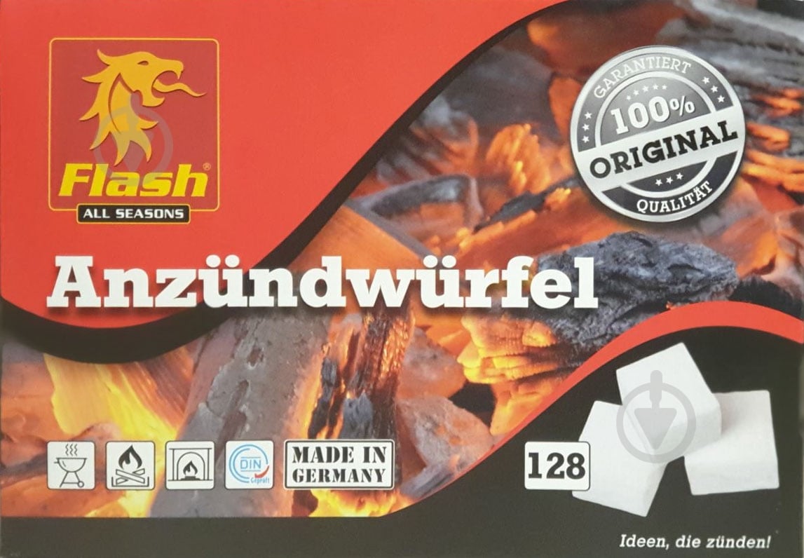 Подпалка для камина и печи Flash 128 шт. - фото 2