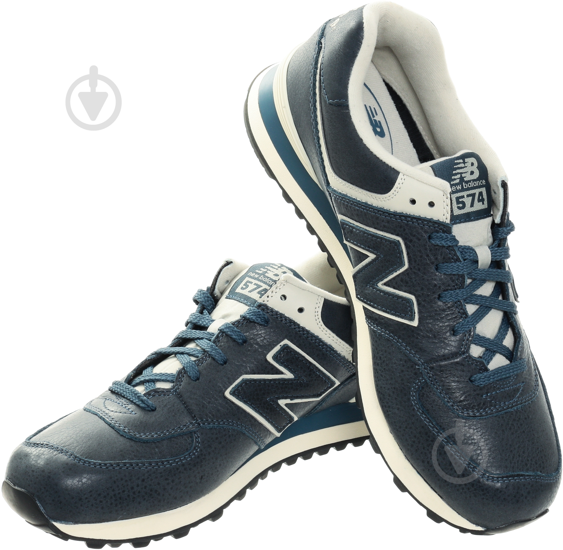 Кроссовки New Balance 574 ML574LUB р.8,5 синий - фото 1