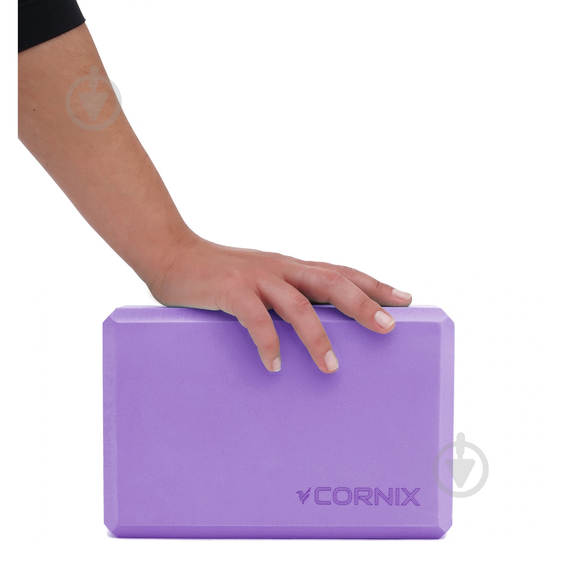 Блок для йоги Cornix XR-0101 фиолетовый - фото 2
