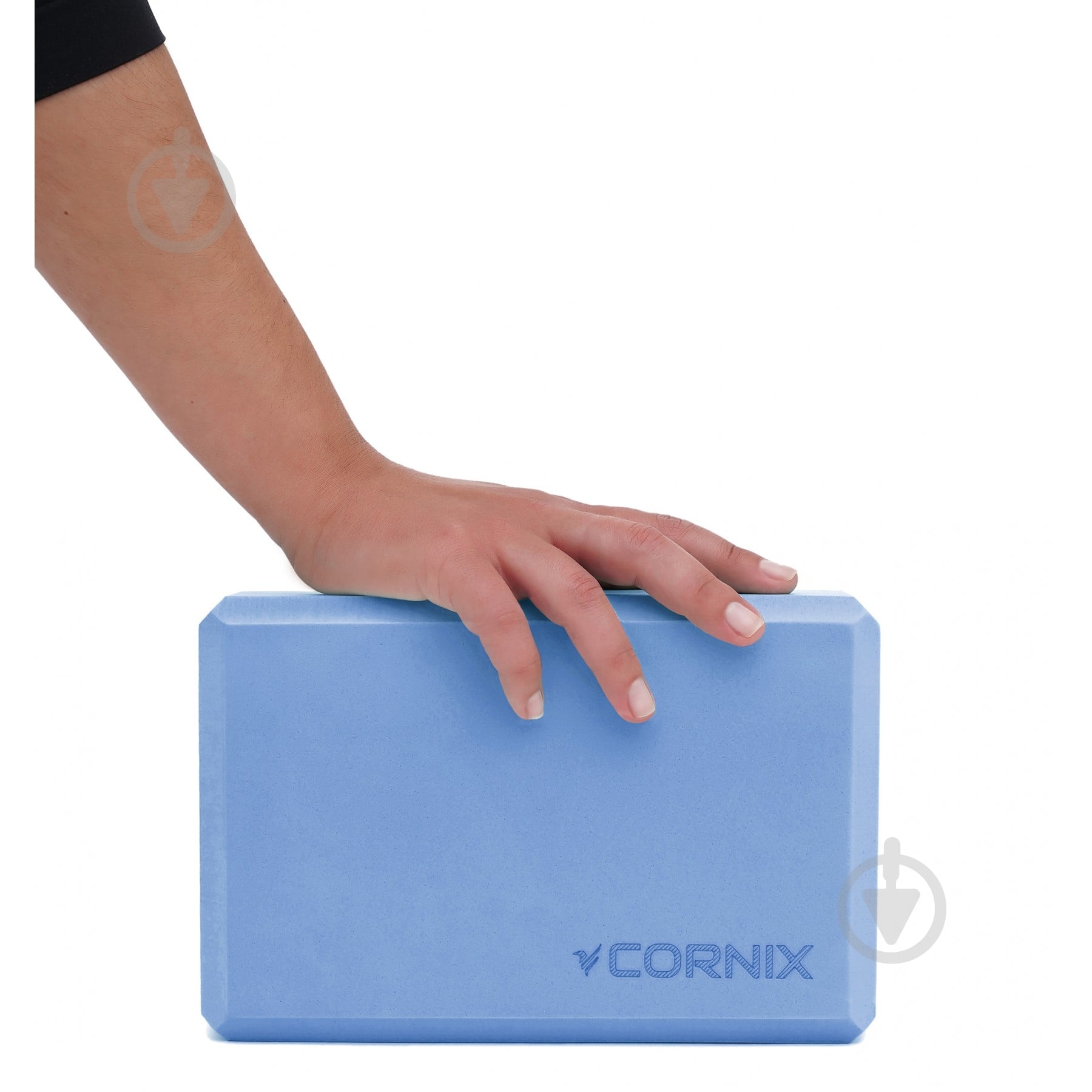 Блок для йоги Cornix XR-0102 синий - фото 2
