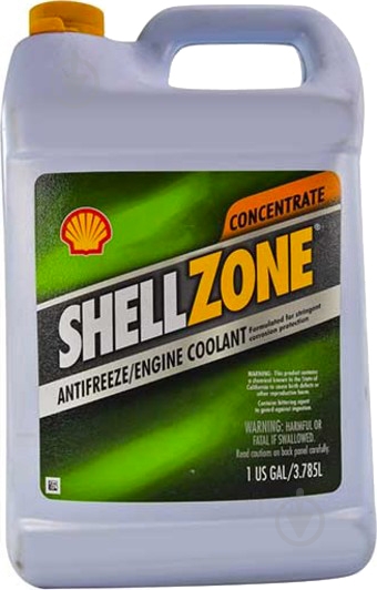 Антифриз SHELL 9401006021 G11 концентрат 3,78 л зеленый (9401006021) - фото 1