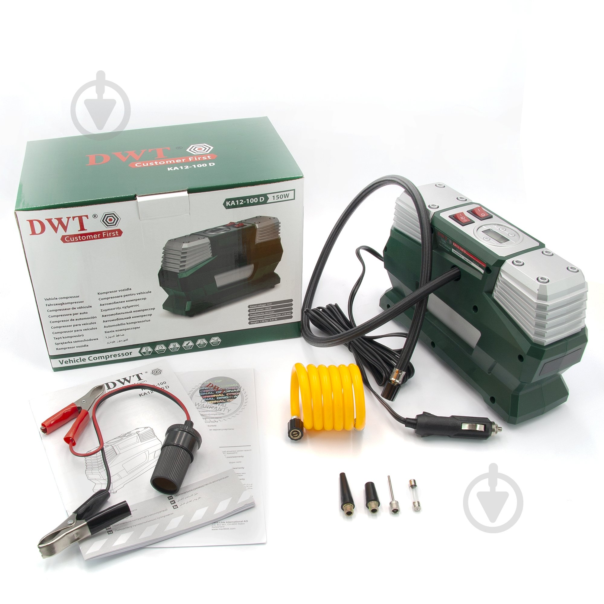 Компресcор автомобильный DWT KA12-100 D - фото 1