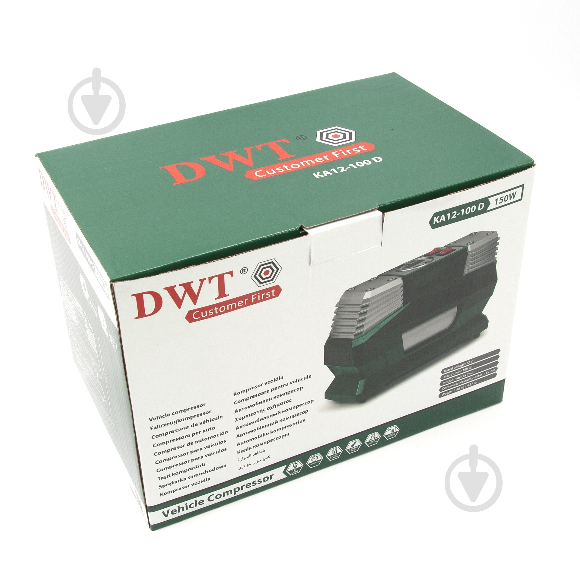 Компресcор автомобильный DWT KA12-100 D - фото 7