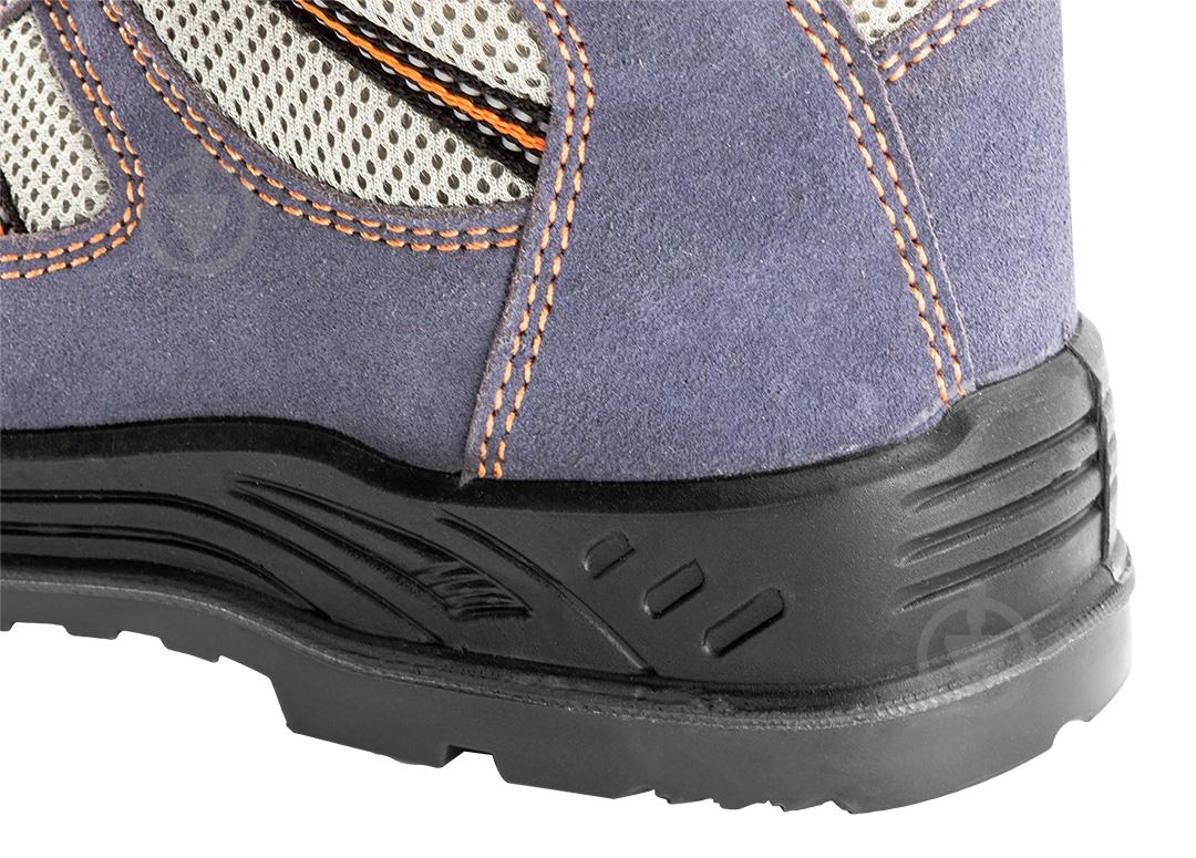 Черевики робочі NEO tools S1P SRA з металевим підноском р.45 82-046 синій - фото 4