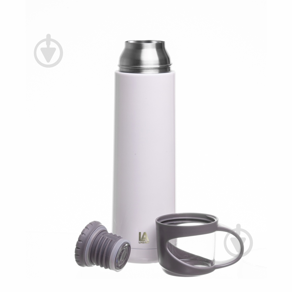 Термос Line Art Borneo 500 мл белый - фото 2